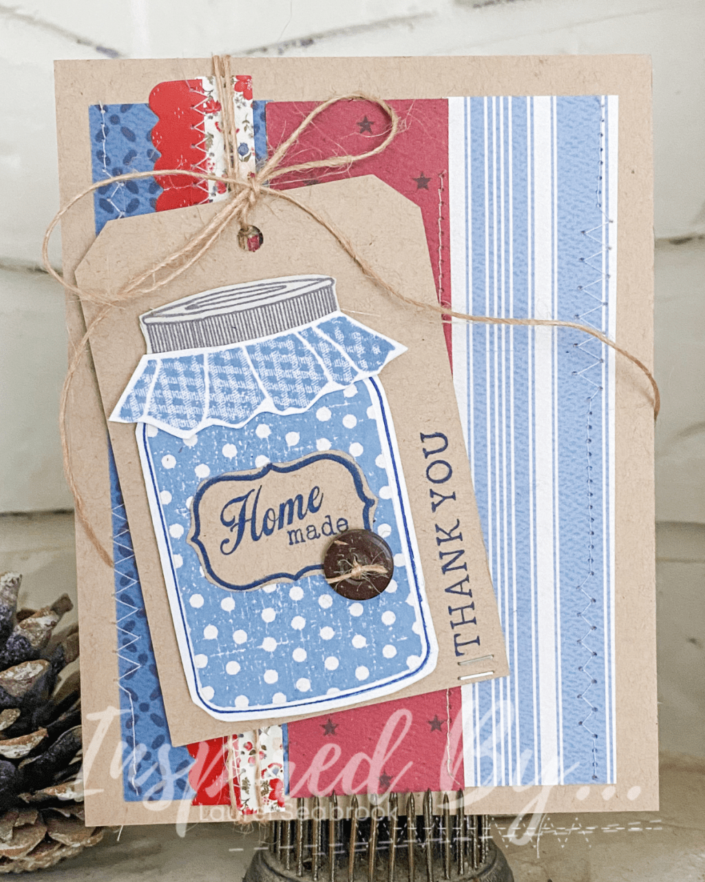 Homemade Thank You with&nbsp;Laurel