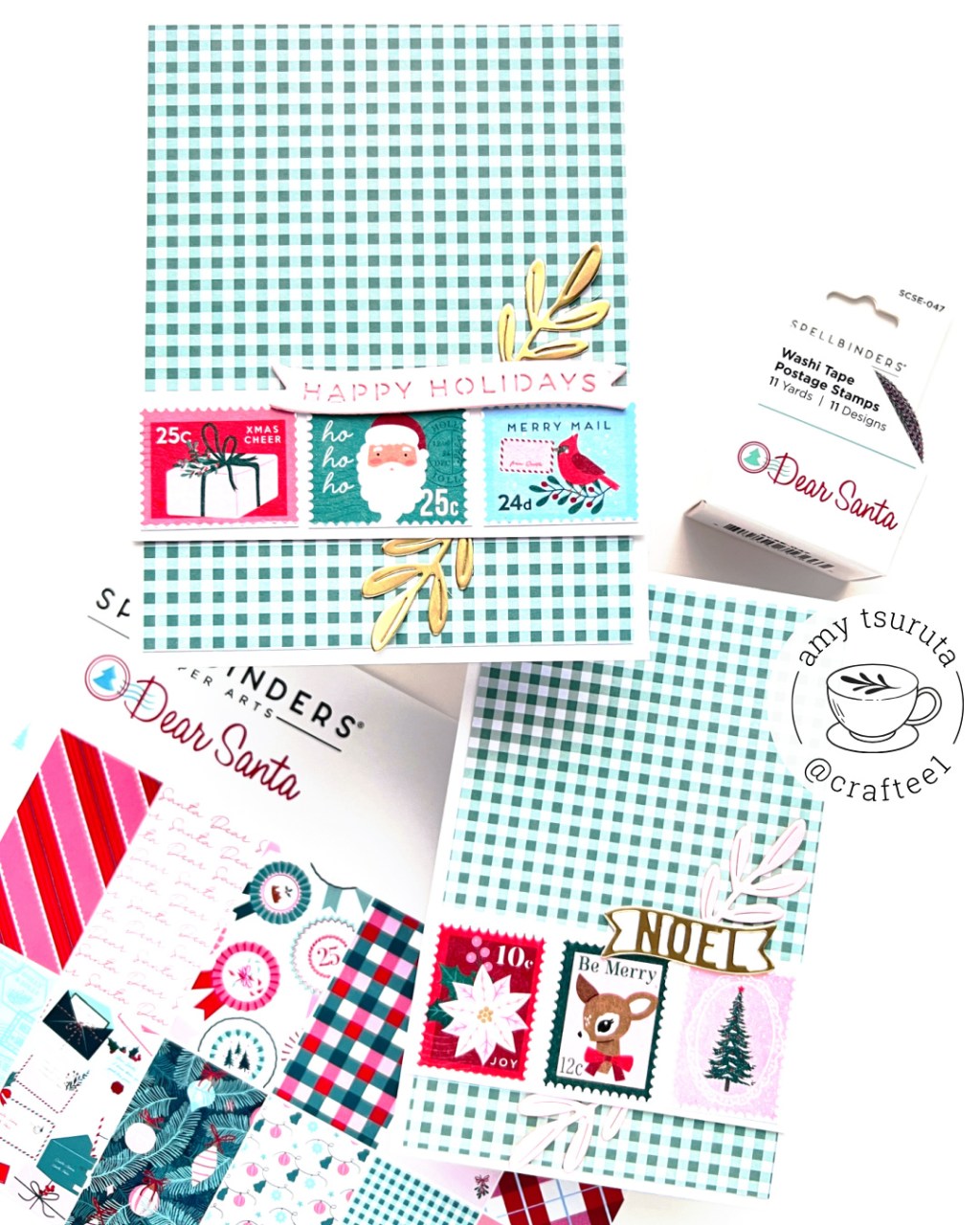 Dear Santa Postage Style with&nbsp;Amy