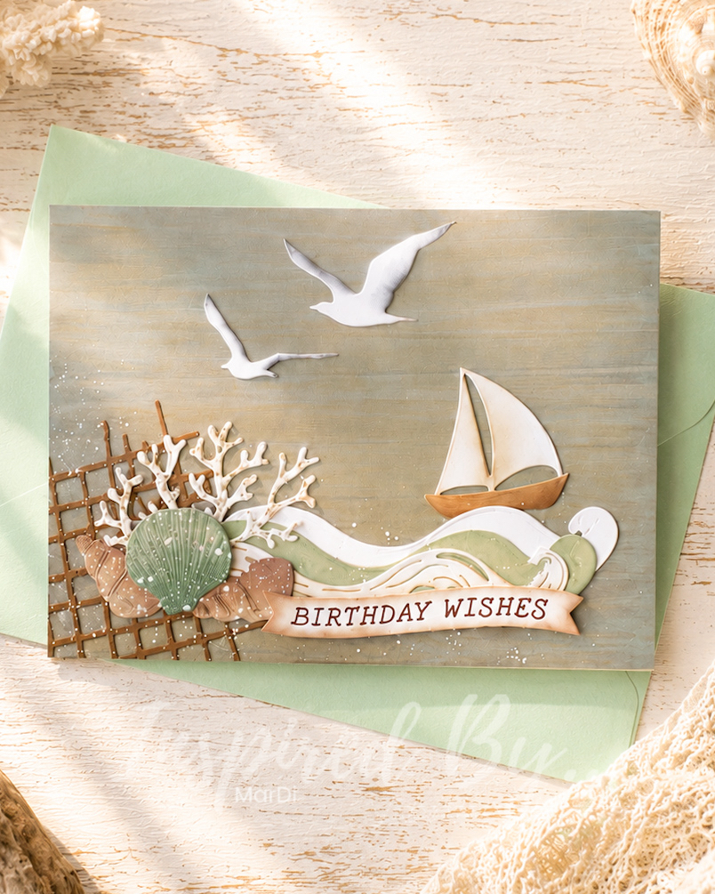Seashell Birthday Wishes with&nbsp;MarDi